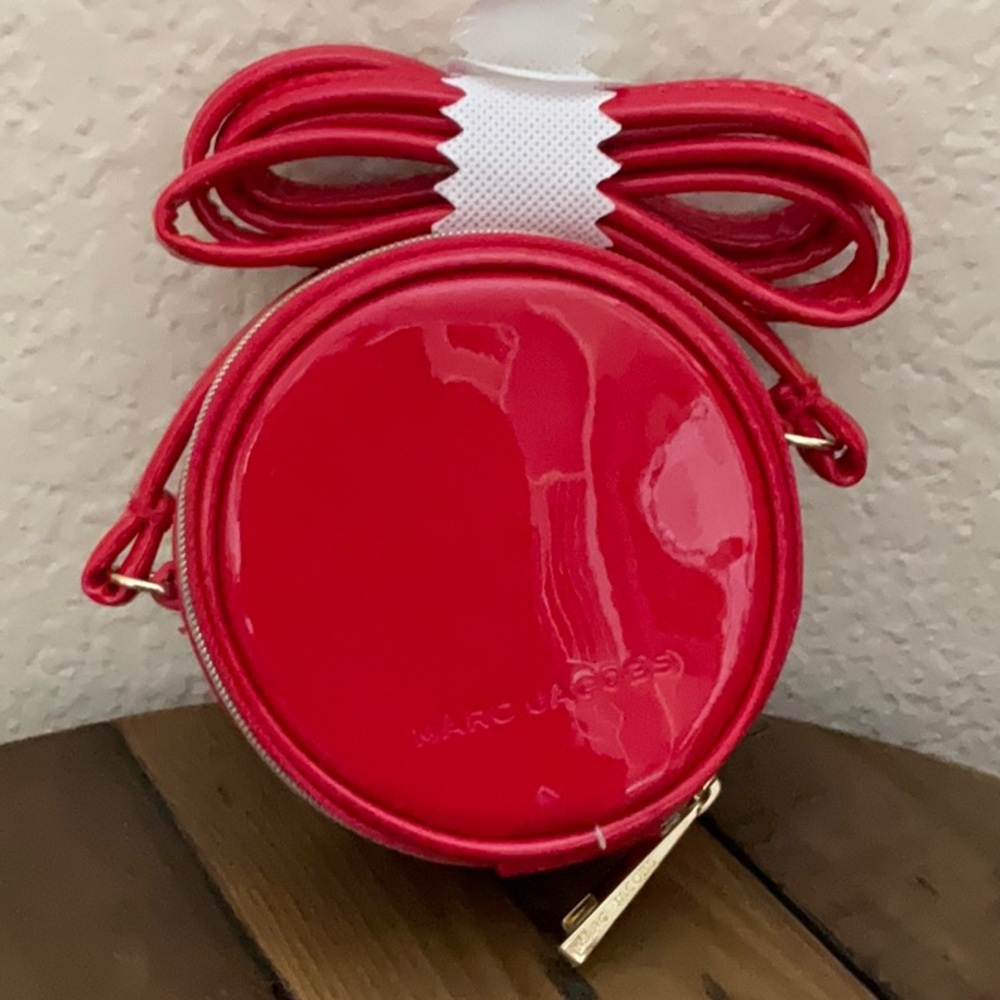 Marc Jacobs Round Red Crossbody Bag - New